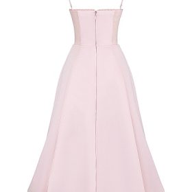 Mademoiselle Ballerina Pink Midi Dress - Image 4