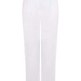 Reno White Relaxed Fit Trousers - Image 2