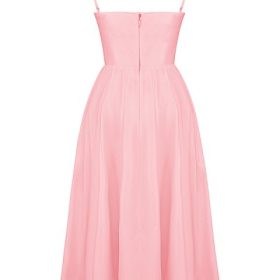 Lolita Rose Pink Cotton Corset Sundress - Image 4