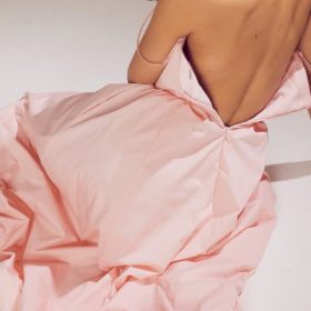 Lolita Rose Pink Cotton Corset Sundress - Image 6