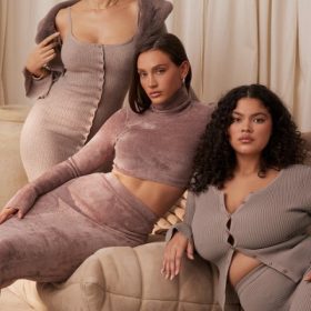 Suri Rose Chenille Cropped Top