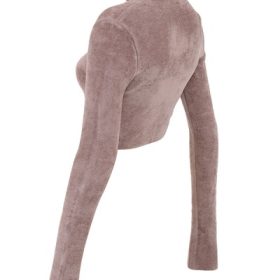 Suri Rose Chenille Cropped Top - Image 3