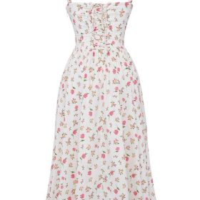 Tatiana Rose Print Midi Sundress - Image 4