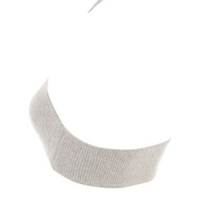 Jolene Oatmeal Ribbed Knit Bralette - Image 3