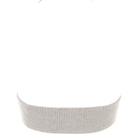 Jolene Oatmeal Ribbed Knit Bralette - Image 4