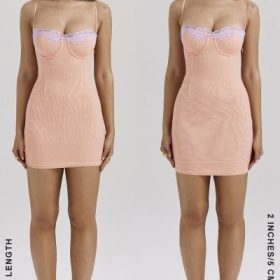 Harper Sorbet Lace Trimmed Mini Dress - Image 11