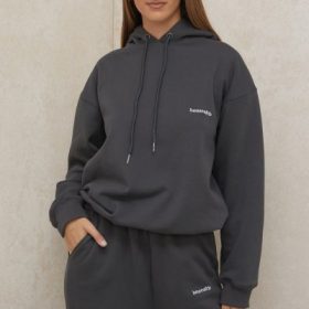 Halo Charcoal Oversized Hoodie - Image 5