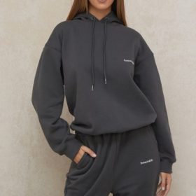 Halo Charcoal Oversized Hoodie - Image 7