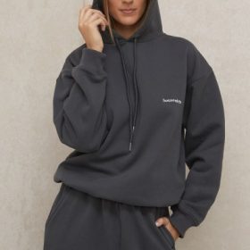 Halo Charcoal Oversized Hoodie - Image 12