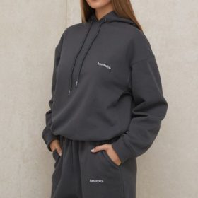 Halo Charcoal Oversized Hoodie - Image 14