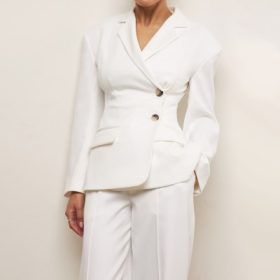Hudson White Hourglass Blazer - Image 6