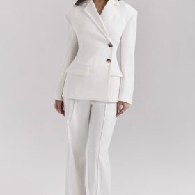 Hudson White Hourglass Blazer - Image 8