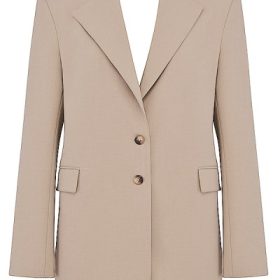 Aline Mink Oversized Blazer - Image 2