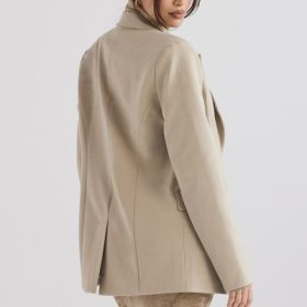 Aline Mink Oversized Blazer - Image 14