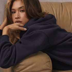 Halo Navy Oversized Hoodie