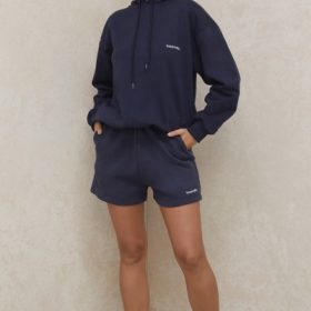 Halo Navy Oversized Hoodie - Image 8