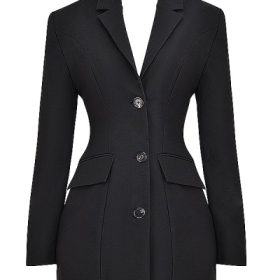 Amia Black Blazer Mini Dress - Image 2