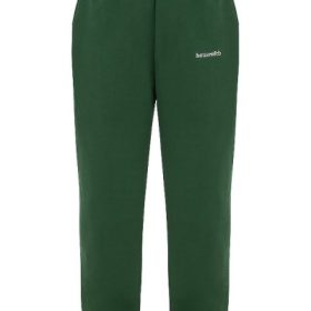 Sky Green Fleece Back Jogging Trousers - Image 2
