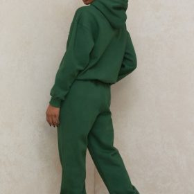 Sky Green Fleece Back Jogging Trousers - Image 12
