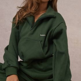 Sky Green Fleece Back Jogging Trousers - Image 16