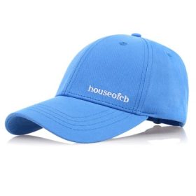 Devon Blue Buckle Back Baseball Cap - Image 2