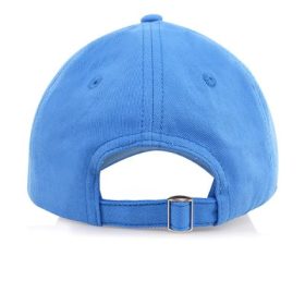 Devon Blue Buckle Back Baseball Cap - Image 3