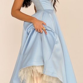 Mademoiselle Cinderella Blue Tulle Midi Dress