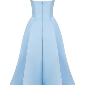 Mademoiselle Cinderella Blue Tulle Midi Dress - Image 4