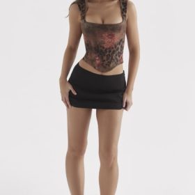 Kalina Floral Printed Corset - Image 8