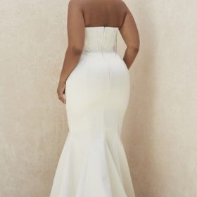Ines Ivory Strapless Corset Bridal Gown - Limited Edition