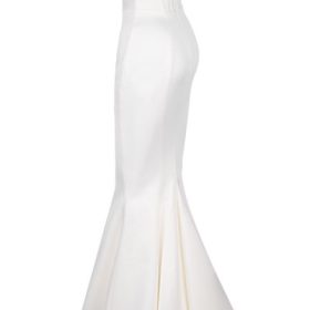Ines Ivory Strapless Corset Bridal Gown - Limited Edition - Image 3