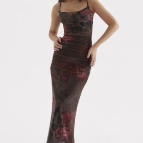 Nalini Printed Maxi Dress - Image 5