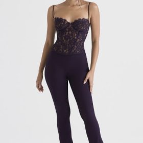 Laurel Night Shade High Waisted Trousers - Image 5