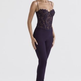 Laurel Night Shade High Waisted Trousers - Image 9