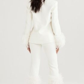 Fae Ivory Hem Trousers - Image 12