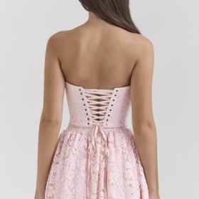 Duchess Ballerina Pink Lace Corset, Skirt and Bolero