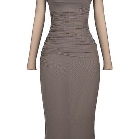 Katarina Smoke Maxi Dress - Image 2