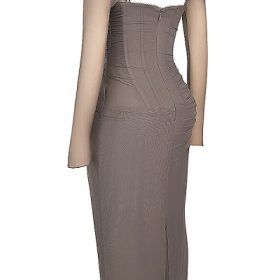 Katarina Smoke Maxi Dress - Image 3