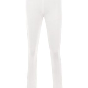 Gloriette White High Waisted Bandage Trousers