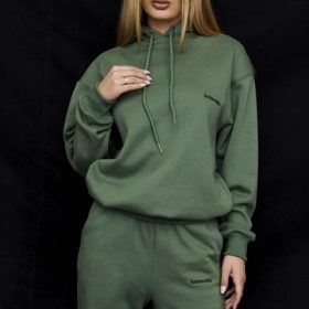 Halo Moss Oversized Hoodie - Image 5